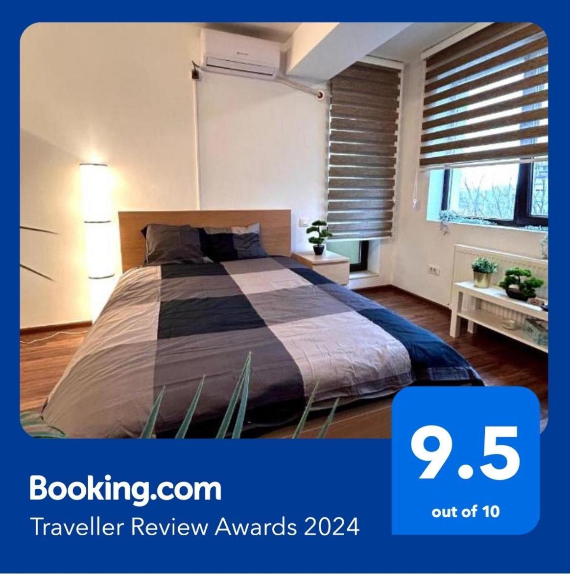 Cozy Apartment With Self Check-In Near Promenada Mall And Verdi Park Bukarest Exteriör bild